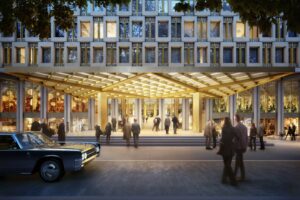 David Chipperfield Architects' proposal for Eero Saarinen's US Embassy in London