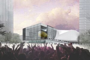 OMA's competition-winning scheme for The Factory in Manchester