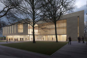 Flanagan Lawrence Architects’ competition-winning scheme for a new music centre at the University of St Andrews